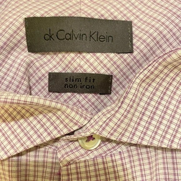 Calvin Klein Slim Fit Button Up - Picture 2 of 3